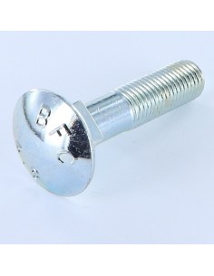 Carriage Bolt M16X70 Partial Thread Zinc Plated