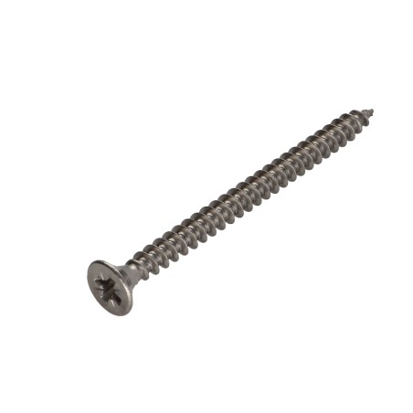 1 x Chipboard Screw Stainless Steel A2 Countersunk Head Pozi 5X80