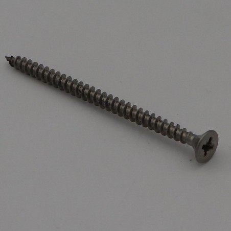 1 x Chipboard Screw Stainless Steel A2 Countersunk Head Pozi 4.5X60
