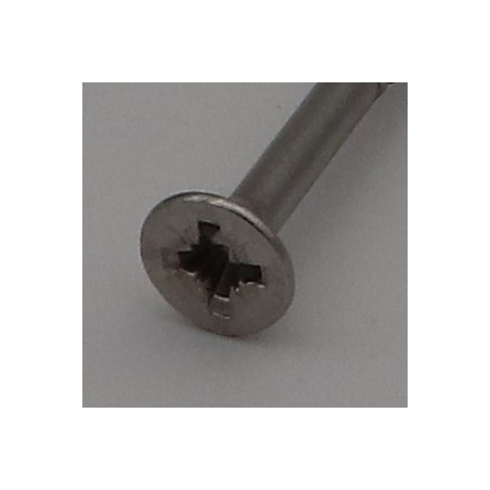 1 x Chipboard Screw Stainless Steel A2 Countersunk Head Pozi 6X120