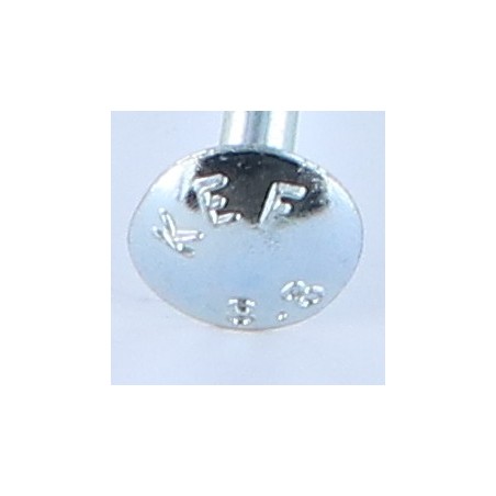 1 x Carriage Bolt M5X90 Partial Thread Zinc Plated