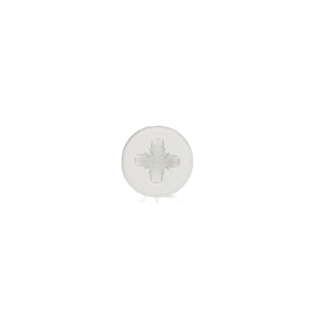 1 x Chipboard Screw Stainless Steel A2 Countersunk Head Pozi 4X20 Painted White 9016