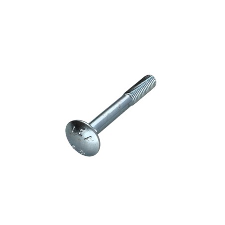 1 x Carriage Bolt M8X60 Thread Length: 22 Partial Thread Zinc Plated