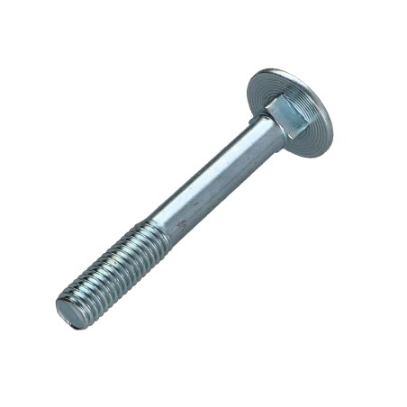 1 x Carriage Bolt M8X60 Thread Length: 22 Partial Thread Zinc Plated