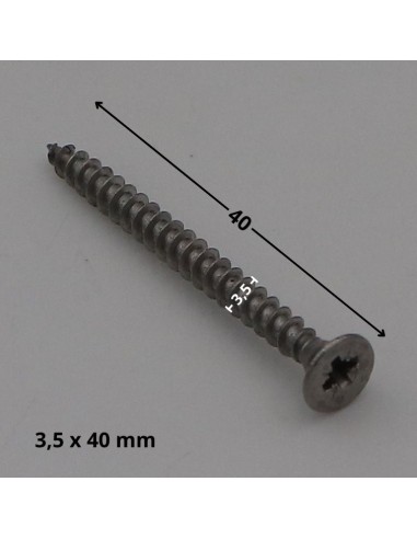 1 x Chipboard Screw Stainless Steel A2...