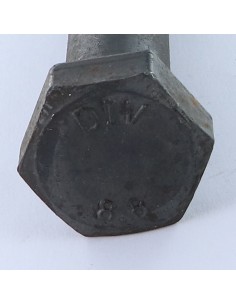 Bolt Partial Thread Hexagonal Head M10X90 Class 8.8 Steel 2