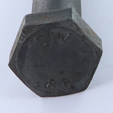 1 x Bolt Partial Thread Hexagonal Head M10X90 Class 8.8 Steel