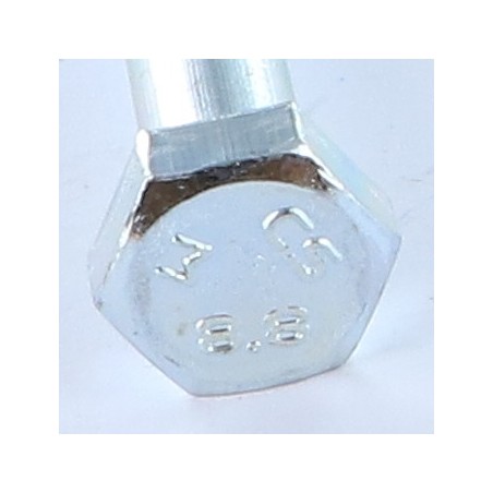 1 x Bolt Partial Thread Hexagonal Head M10X170 Class 8.8 Zinc Plated