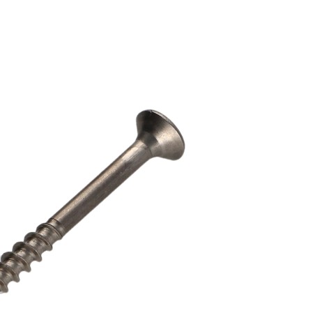 1 x Chipboard Screw Stainless Steel A2 Countersunk Head Pozi 4X50 Thread Length: 30