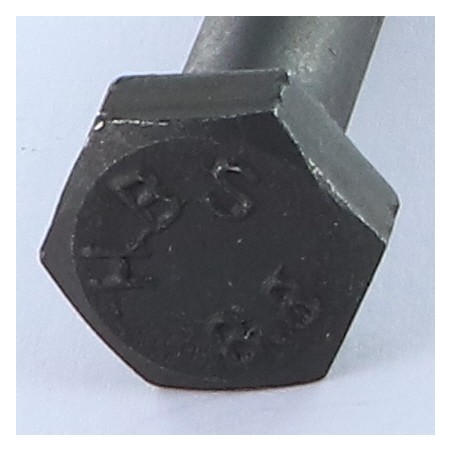 1 x Bolt Partial Thread Hexagonal Head M10X50 Thread Length: 15 Class 8.8 Steel