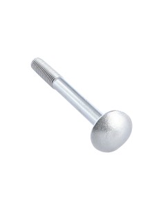 Carriage Bolt M6X45 Partial Thread Black Zinc Plated