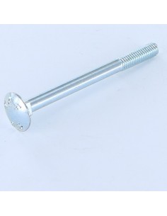 Carriage Bolt M8X65 Thread Length: 22 Partial Thread Zinc...