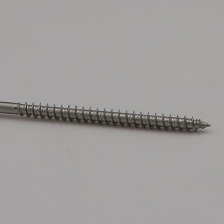 1 x Chipboard Screw Stainless Steel A2 Countersunk Head Pozi 6X200