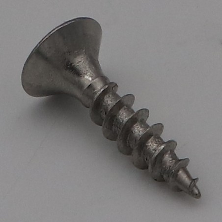 1 x Chipboard Screw Stainless Steel A2 Countersunk Head Pozi 4X20