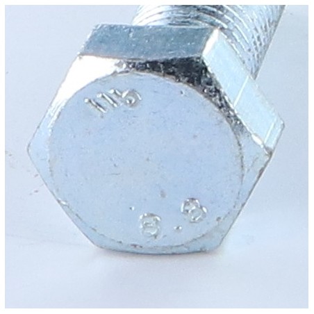 1 x Bolt Partial Thread Hexagonal Head M12X45 Class 8.8 Zinc Plated