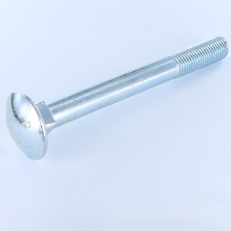 1 x Carriage Bolt M16X140 Partial Thread Zinc Plated