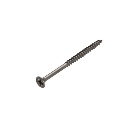 1 x Chipboard Screw Stainless Steel A2 Countersunk Head Pozi 5X70 Thread Length: 36