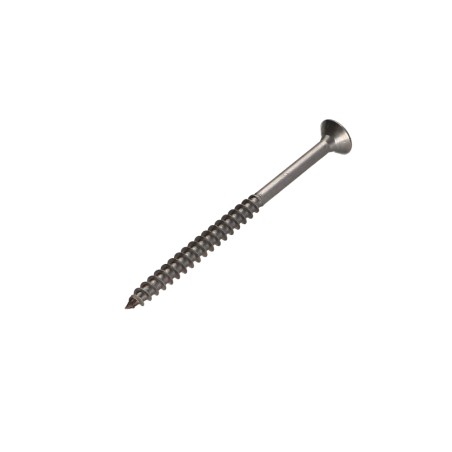 1 x Chipboard Screw Stainless Steel A2 Countersunk Head Pozi 5X60 Thread Length: 36