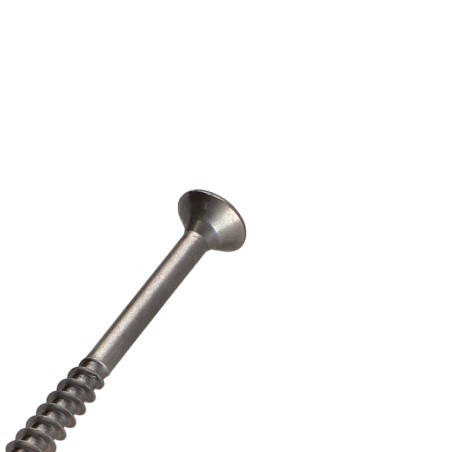 1 x Chipboard Screw Stainless Steel A2 Countersunk Head Pozi 5X60 Thread Length: 36