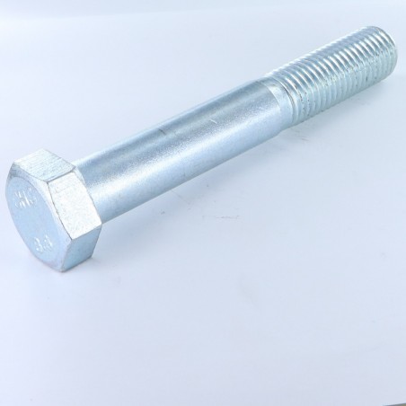 1 x Bolt Partial Thread Hexagonal Head M22X130 Class 8.8 Zinc Plated