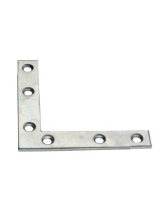 Bracket Flat reinforcement Point Square 70X70X12 Zinc Plated