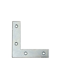 Bracket Flat reinforcement Point Square 140X140X18 Zinc...