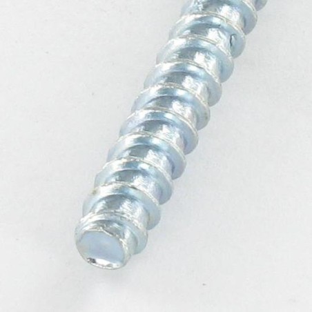 1 x Euro screw Countersunk Head Pozi 6X12 Head Diameter: 8 Zinc Plated