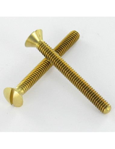 1 x Machine Screw Brass Pan Countersunk Head...
