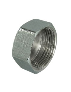 Cap Female figure 300 1/2" Chrome Plated Brass 2