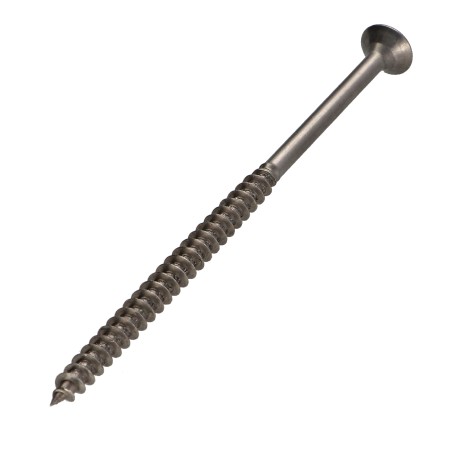 1 x Chipboard Screw Stainless Steel A2 Countersunk Head Pozi 5X100 Partial Thread