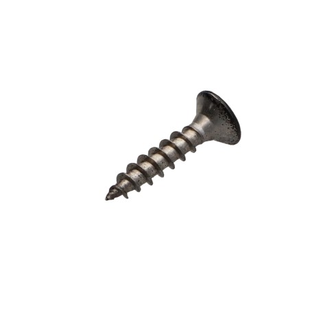 1 x Chipboard Screw Stainless Steel A2 Countersunk Head Pozi 4X20 Painted Black