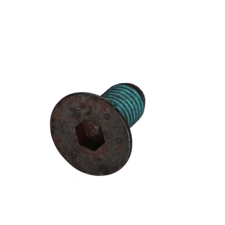 1 x Machine Screw Flat Head Hexagon Recess M12X25 Full Thread Class 10.9 Hexagon Socket 8 rusty steel Patch Nylon