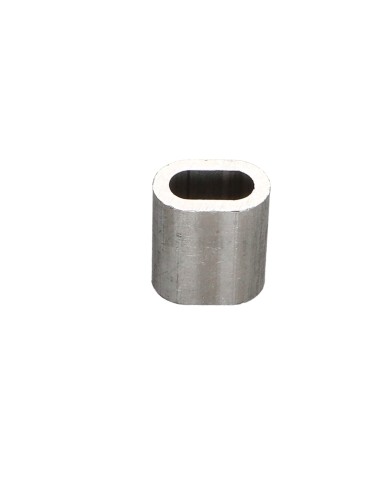 1 x Crimp sleeve Aluminium for cable textile...