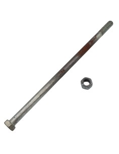 Bolt With Nut Hexagonal Head M20X450 Steel
