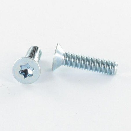 1 x Machine Screw Countersunk Head M5X20 Class 10.9 T20 Zinc Plated
