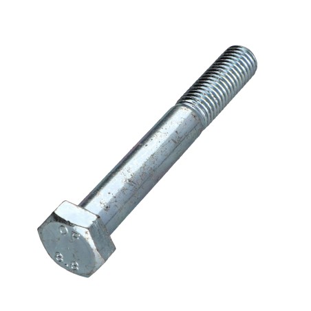 1 x Bolt Partial Thread Hexagonal Head M12X90 Class 8.8 Zinc Plated Rust