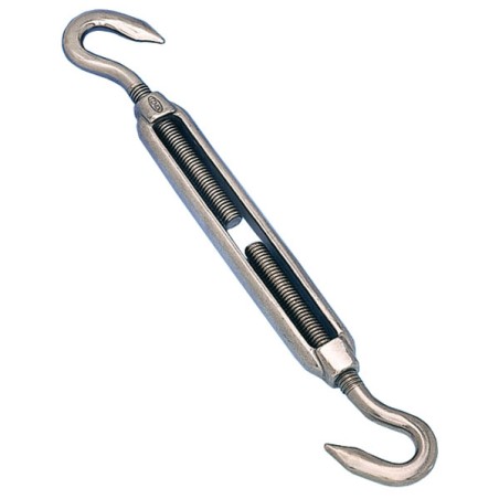 1 x Hook And Hook Turnbuckle M6X90 Stainless Steel A4