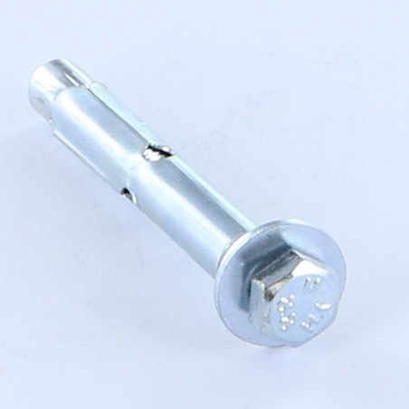 1 x Metal Bolt With Nut RKT 12X100 M10 Zinc Plated