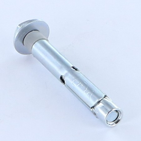 1 x Metal Bolt With Nut RKT 12X100 M10 Zinc Plated