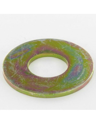 1 x Washer Flat M12X32X2.5 L Yellow Zinc