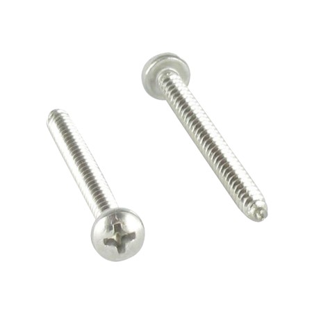 1 x Thread Rolling Screw wide domed head Pozi And Slotted 3.9X13 Stainless Steel A2 50 PPM