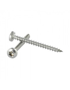 Chipboard Screw Round Head T20 3.5X30 Thread Length: 18...