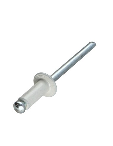 1 x Blind rivets Aluminium Stahlgewinde 4X20...