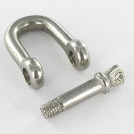 1 x Snackle Right to Piton to Eye Stainless Steel A4 Diameter 12