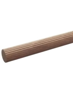 Grooved wooden trunnion Diameter 14 Length 1 Meter