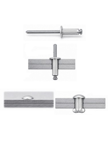 1 x Rivet Blind Entirely Stainless Steel A4...