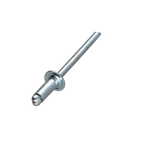 1 x Rivet Steel/ steel ZING 3.2X16 Thickness Of Panel 11 to 13 Flat Head