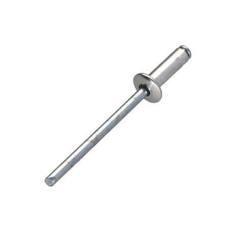 1 x Blind rivets Aluminium Stahlgewinde 4.8X75 Thickness Of Panel 65 to 70 Standard round head