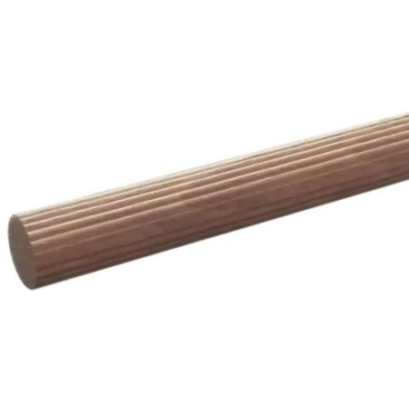 1 x Grooved wooden trunnion Diameter 8 Length 1 Meter
