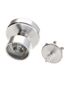 Coat hook decorative Aluminium with fixing for... 2